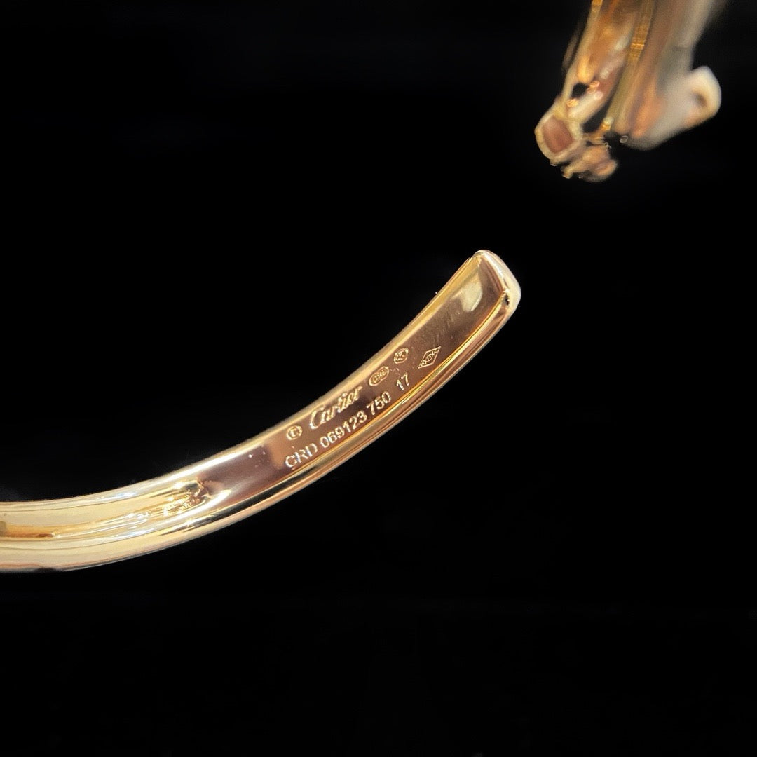 [⭐Aura]PANTHERE OPEN BRACELET