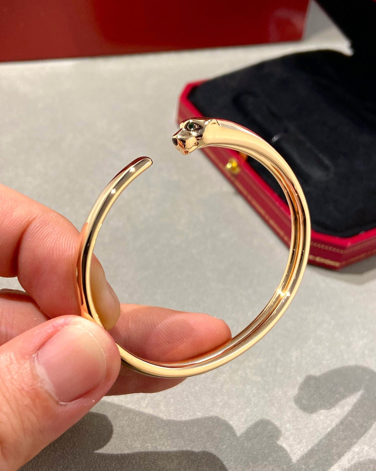 [⭐Aura]PANTHERE OPEN BRACELET