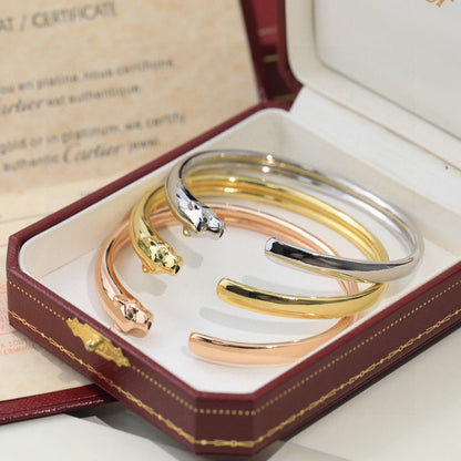 [⭐Aura]PANTHERE OPEN BRACELET