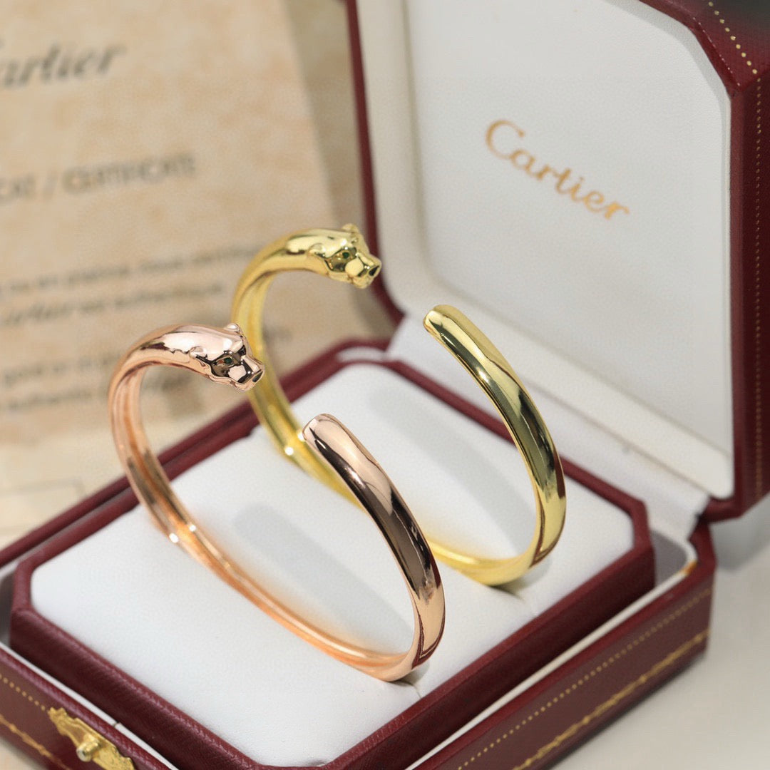 [⭐Aura]PANTHERE OPEN BRACELET