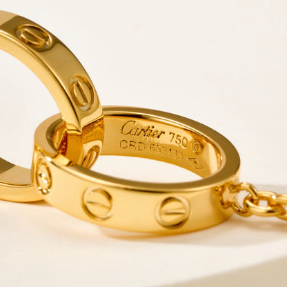[⭐Aura]LOVE BRACELET DOUBLE RING