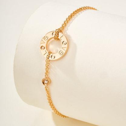 [⭐Aura]LOVE BRACELET 2 DIAMOND