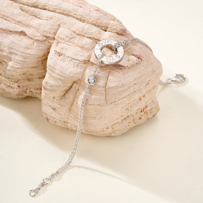 [⭐Aura]LOVE BRACELET 2 DIAMOND