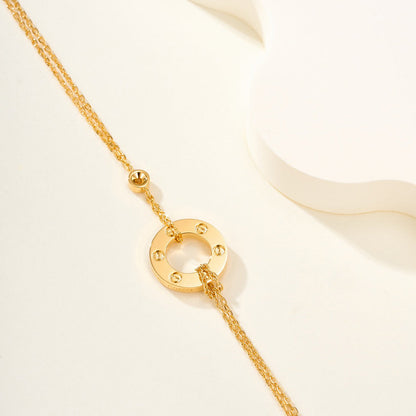 [⭐Aura]LOVE BRACELET 2 DIAMOND
