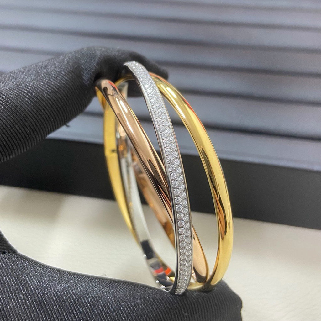 [⭐Aura]TRINITY 2.8MM SMALL BRACELET
