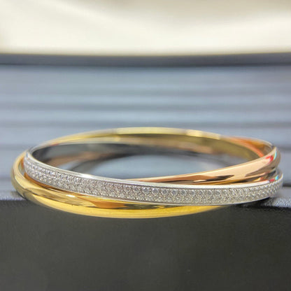 [⭐Aura]TRINITY 2.8MM SMALL BRACELET