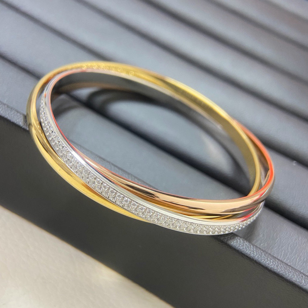 [⭐Aura]TRINITY 2.8MM SMALL BRACELET