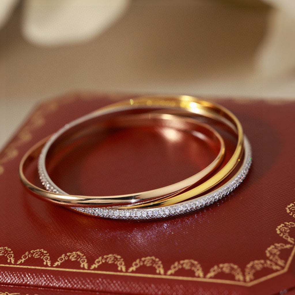 [⭐Aura]TRINITY 2.8MM SMALL BRACELET