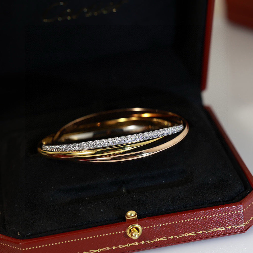 [⭐Aura]TRINITY 2.8MM SMALL BRACELET