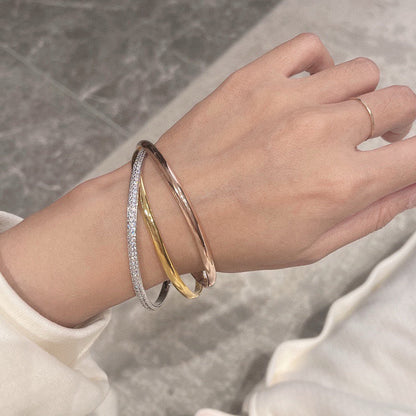 [⭐Aura]TRINITY 2.8MM SMALL BRACELET