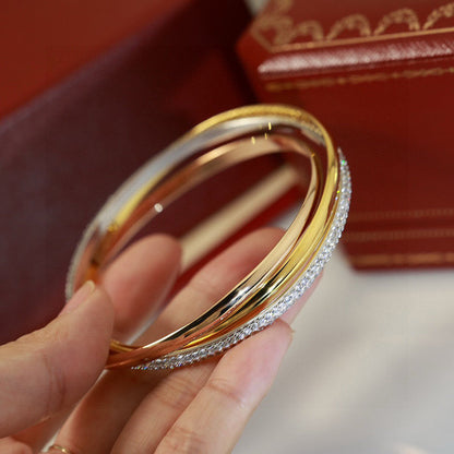 [⭐Aura]TRINITY 2.8MM SMALL BRACELET