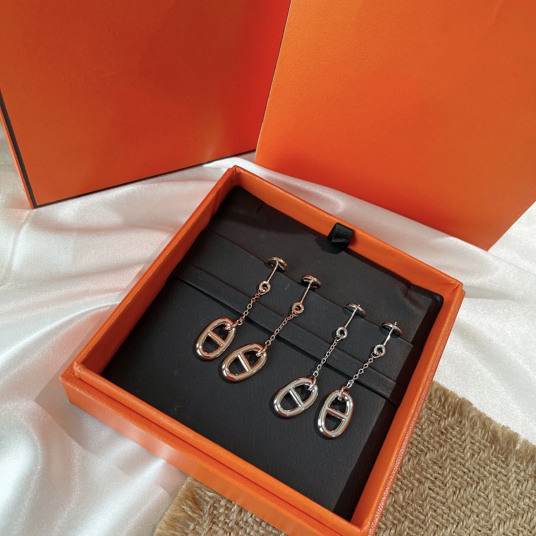 [⭐Aura]CHAINE TASSEL EARRINGS