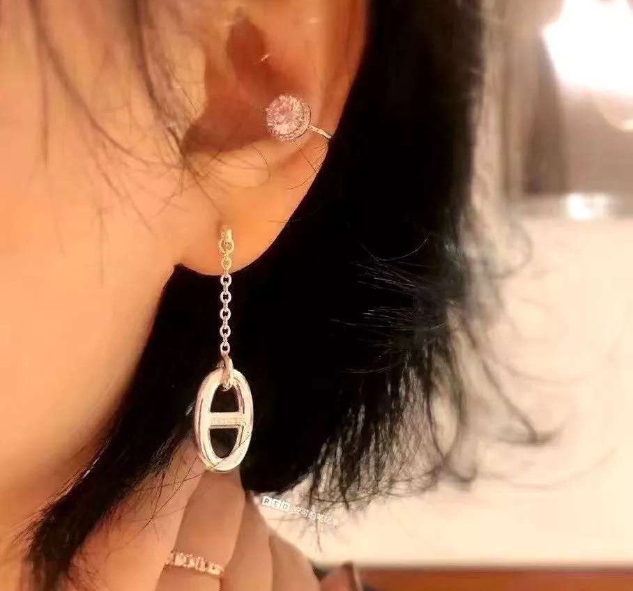 [⭐Aura]CHAINE TASSEL EARRINGS