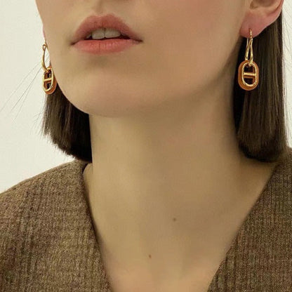 [⭐Aura]HM O'MAILLON GOLD EARRINGS