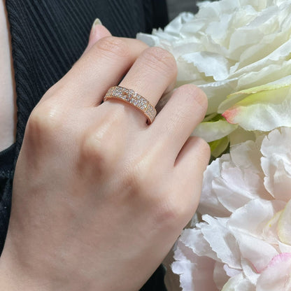 [⭐Aura]KELLY PINK GOLD DIAMOND RING