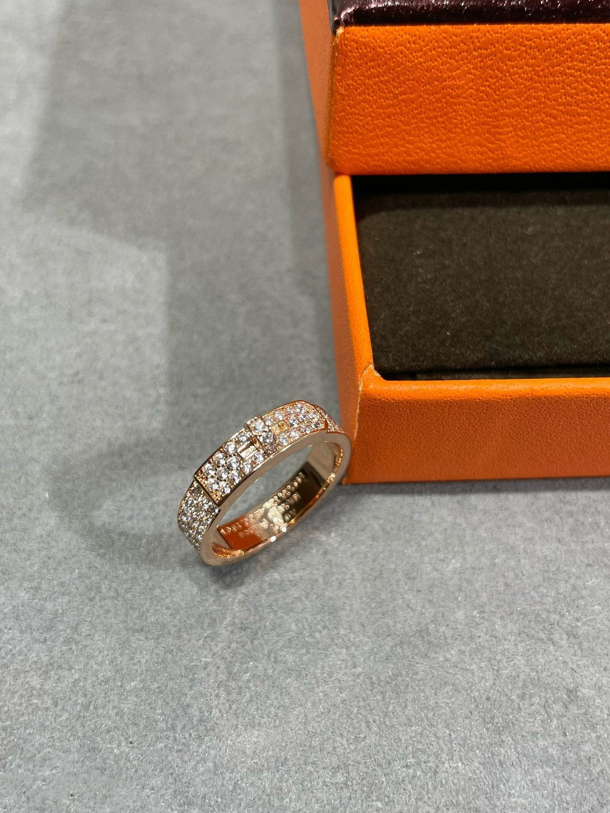 [⭐Aura]KELLY PINK GOLD DIAMOND RING