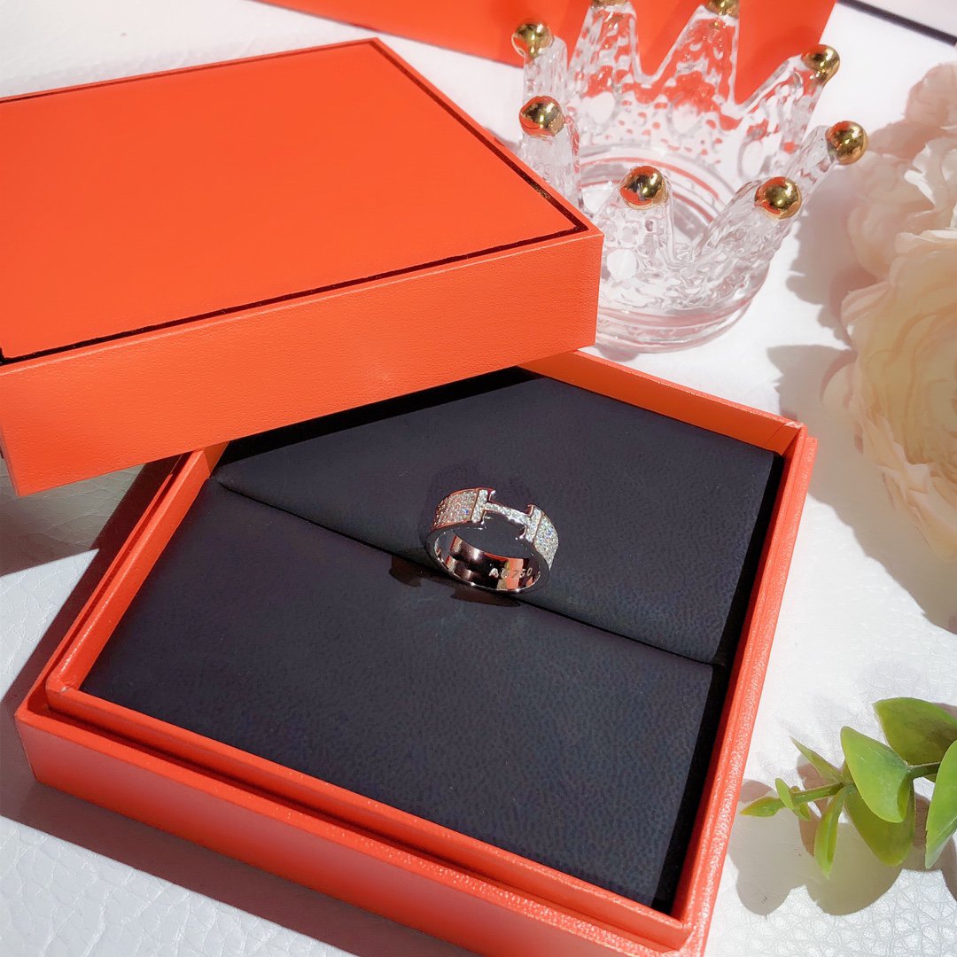 [⭐Aura]H RING FULL DIAMOND
