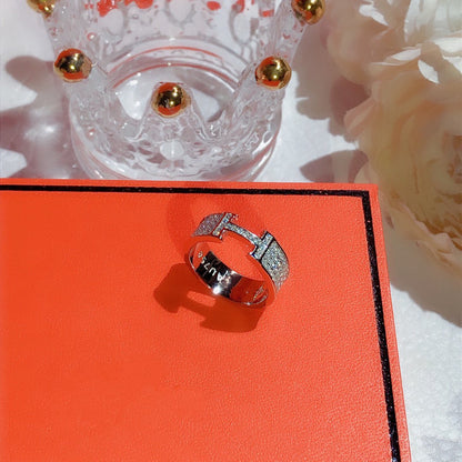 [⭐Aura]H RING FULL DIAMOND
