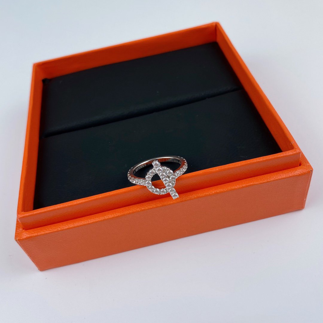[⭐Aura]ECHAPPEE RING SILVER DIAMOND