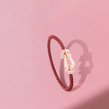 [⭐Aura]FORCE 10 HALF DIAMOND PINK GOLD RED CORDERI LARGE AND MEDIUM MODEL