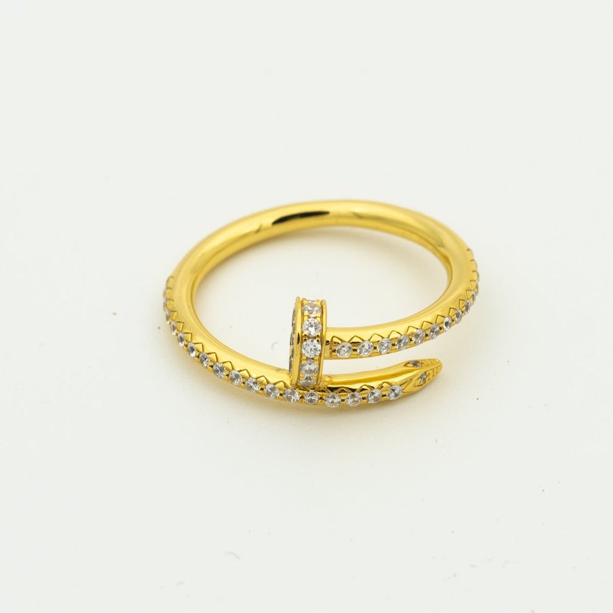 [⭐Aura]JUSTE RING 1.8MM GOLD DIAMONDS