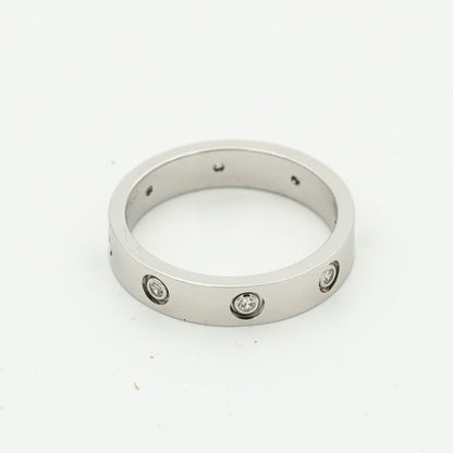 [⭐Aura]LOVE RING 3.6MM 8 DIAMONDS