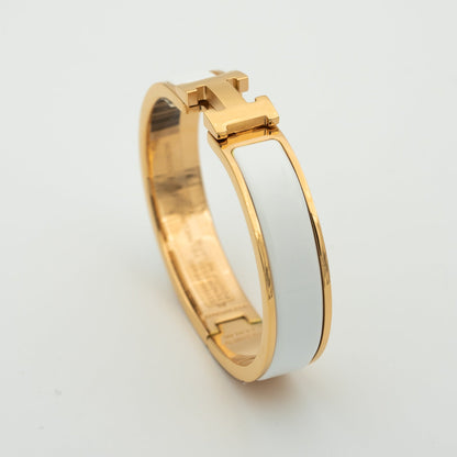 [⭐Aura]H WHITE BRACELET