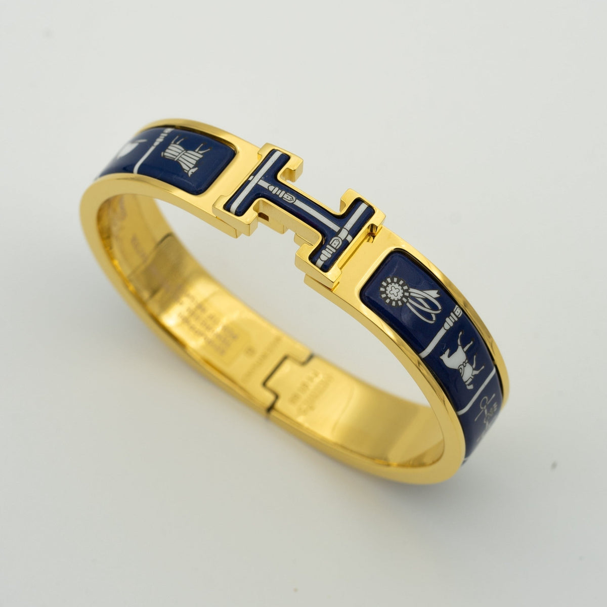 [⭐Aura]H BRACELET BLUE CERAMIC