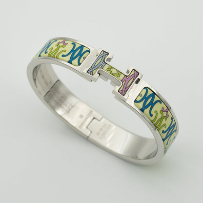 [⭐Aura]H BRACELET BEIGE MULTICOLOR