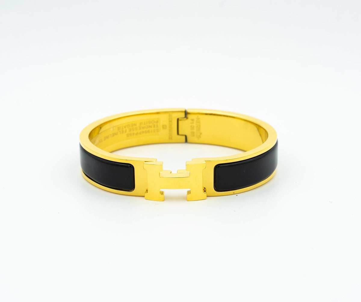 [⭐Aura]H BLACK BRACELET