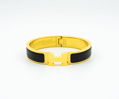 [⭐Aura]H BLACK BRACELET