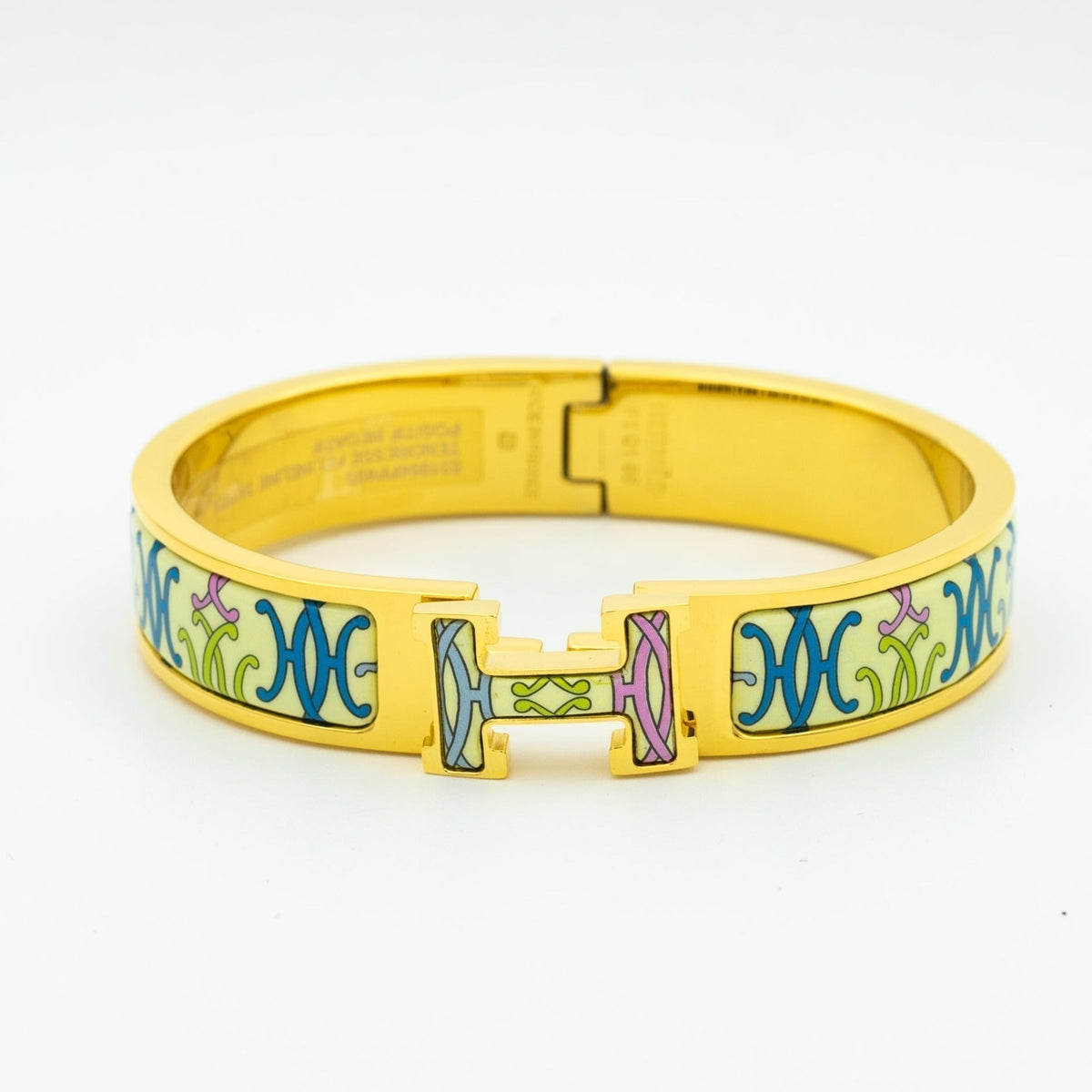 [⭐Aura]H BRACELET BEIGE MULTICOLOR