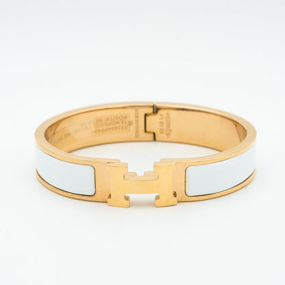 [⭐Aura]H WHITE BRACELET