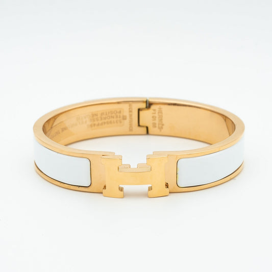 [⭐Aura]H WHITE BRACELET