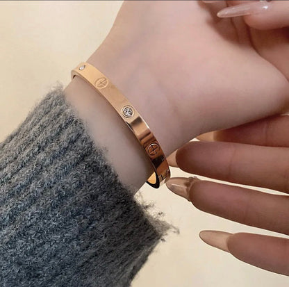 [⭐Aura] 2026 RAINBOW LOVE BRACELET 6.1MM  10 DIAMONDS