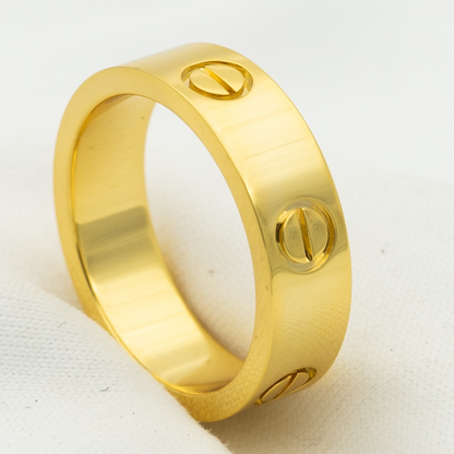 [⭐Aura]LOVE RING 5.5MM NO DIAMOND