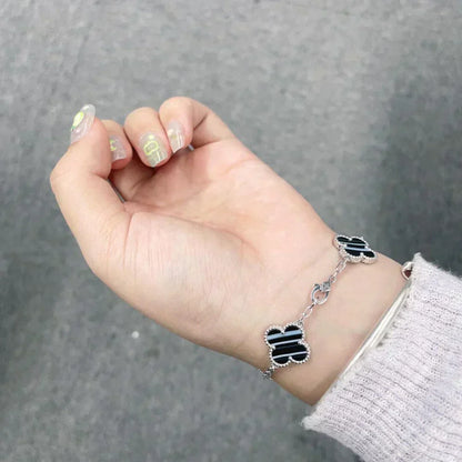 [⭐Aura] CLOVER 5 MOTIF PULSAR STONE BRACELET COLLECTION
