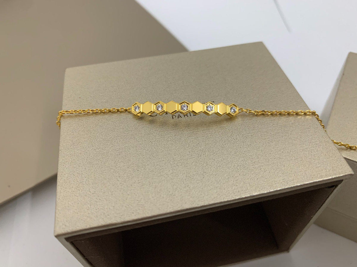 [⭐Aura]BEE LOVE BRACELET DIAMOND