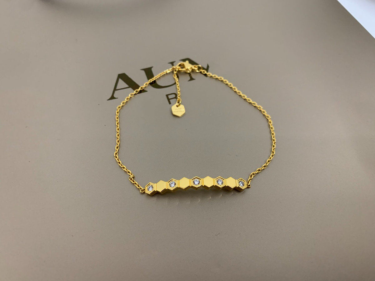 [⭐Aura]BEE LOVE BRACELET DIAMOND