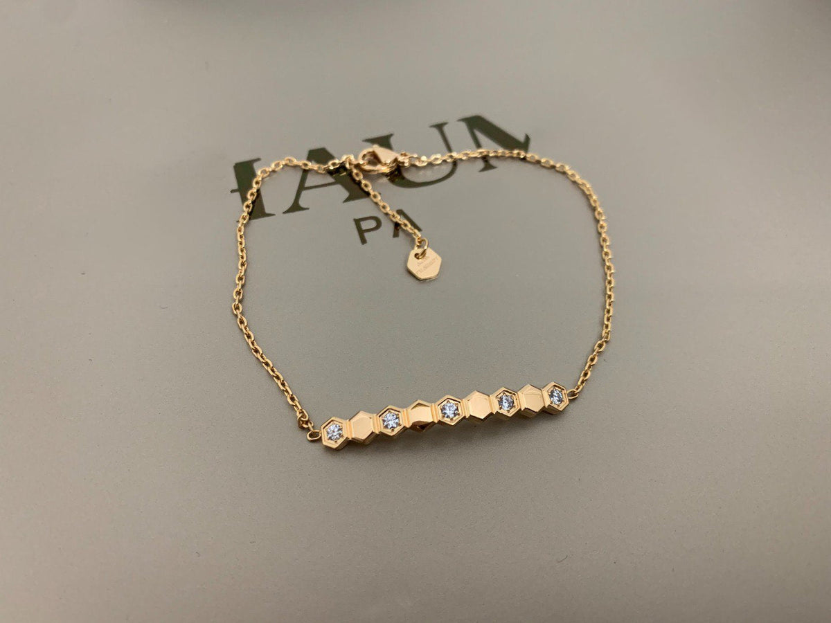 [⭐Aura]BEE LOVE BRACELET DIAMOND