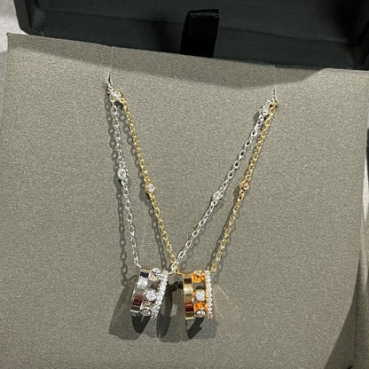 [⭐Aura]CHAIN MOVE ROMANE PEDAND NECKLACE