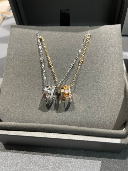 [⭐Aura]CHAIN MOVE ROMANE PEDAND NECKLACE