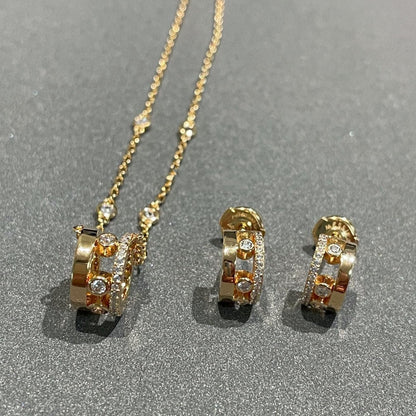 [⭐Aura]CHAIN MOVE ROMANE PEDAND NECKLACE