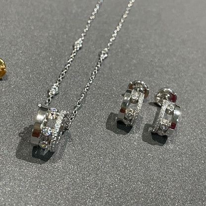 [⭐Aura]CHAIN MOVE ROMANE PEDAND NECKLACE