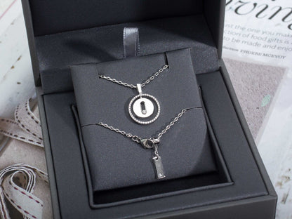 [⭐Aura]Demo MOVE PM NECKLACE SILVER DIAMOND
