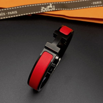 [⭐Aura]CLIC HM SO BLACK RED BRACELET