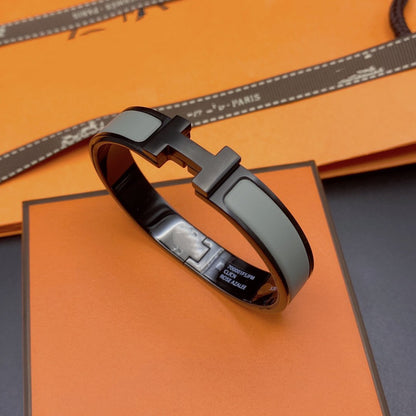 [⭐Aura]CLIC HM SO BLACK GREY BRACELET
