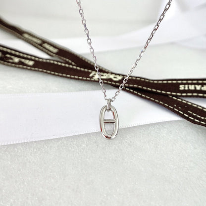 [⭐Aura]HM PIG NOSE NECKLACE