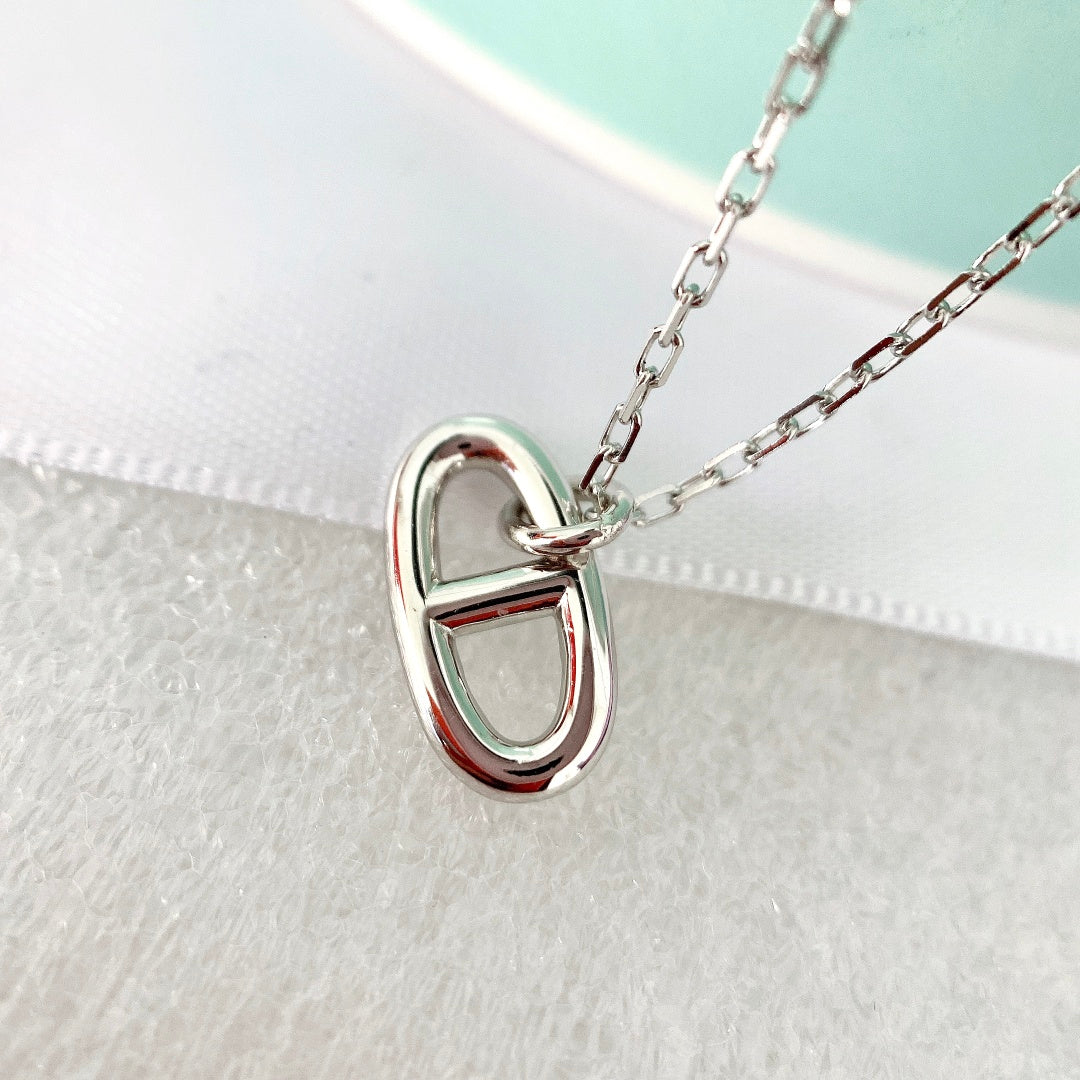 [⭐Aura]HM PIG NOSE NECKLACE