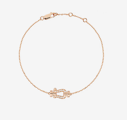 [⭐Aura]FORCE 10 FULL DIAMOND BUCKLE CHAIN LINK MINI MODEL